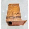 thumbnail image 3 of Beautiful Wooden Cremation Urn for Human Ashes Adult Custom Rosewood Urn for Ashes Humming Bird Funeral Cremation Rosewood Birds, 3 of 5