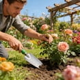 thumbnail image 1 of Plastic-handled Stainless Steel Garden Planting Tools Outdoor Vegetable And Flower Planting And Weeding Tools Household Pointed Shovel And Rake, 1 of 6