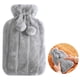thumbnail image 4 of Funda para Botella Caliente Calentador Manos Y Pies Funda Felpa para Cama (felpa Gris), 4 of 9