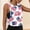 12Mint Green, variant on asdoklhq Plus Size 4th Of July Tshirts Polka Shirts Women's Independence Day Printed 3/4 Sleeve Round Neck Pullover Fashionable Red 5X