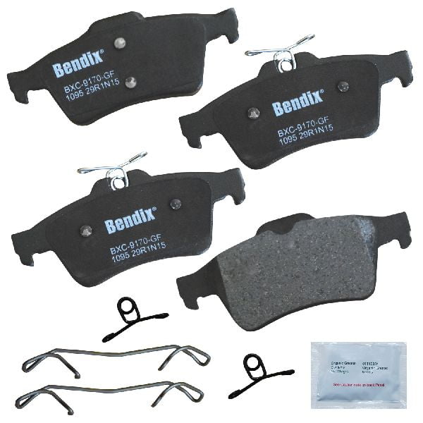 GoParts OE Replacement for 20092015 Jaguar XF Rear Disc Brake Pad Set for Jaguar XF (2.0T / 2