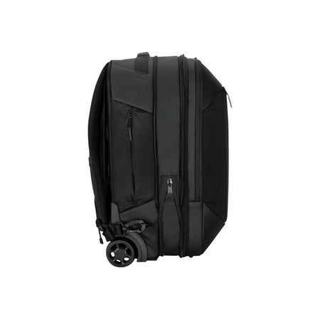 Targus - 15.6” EcoSmart Mobile Tech Traveler Rolling Backpack - Black