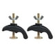 thumbnail image 1 of 2 Piezas Abrazadera de licencia de Arqueada CNC, Tornillo 2 Tuerca de Mariposa y 2 Junta Circular, 1 of 9