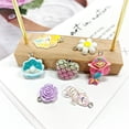 thumbnail image 3 of Accesorios de resina de dibujos animados, joyería DIY, collar, pulsera, colgante de ojo de oveja, funda para teléfono móvil, parche, accesorios para el cabello para niños, 100 piezas, 3 of 6
