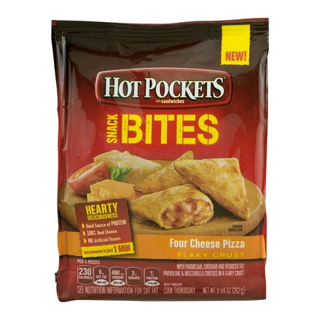 Hot Pockets Snack Bites Four Cheese Pizza 9 25 Oz Hot Pockets Snack Bites Four Cheese Pizza 9 25 Oz