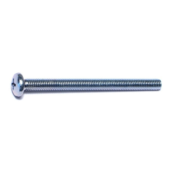 #10-32 x 2-1/2" Zinc Phillips Pan Head Machine Screws (20 pcs.)