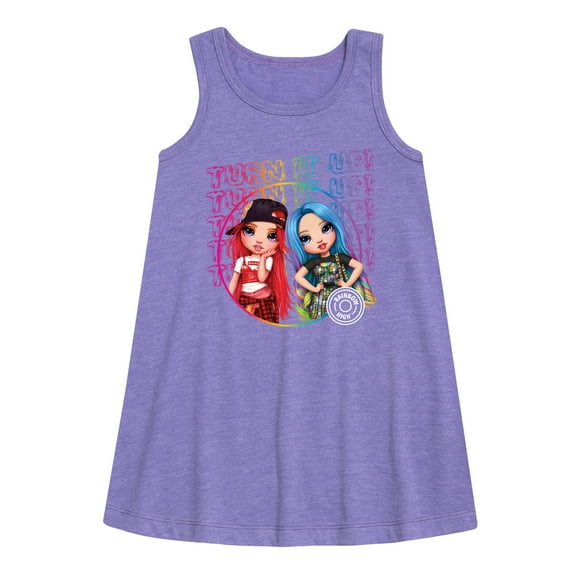 Rainbow High - Turn It Up - Toddler and Youth Girls A-line Dress