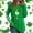 Mint Green, variant on Odbmxy St. Patrick's Day Shirts for Plus Size Women Long Sleeve Green Tops Women Graphic Regular Leisure Festivals Patriotic Tops