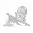 thumbnail image 2 of Varacek, Pam 26x26 Gold Ornate Wood Framed with Double Matting Museum Art Print Titled - Summer Time Fun 3, 2 of 4