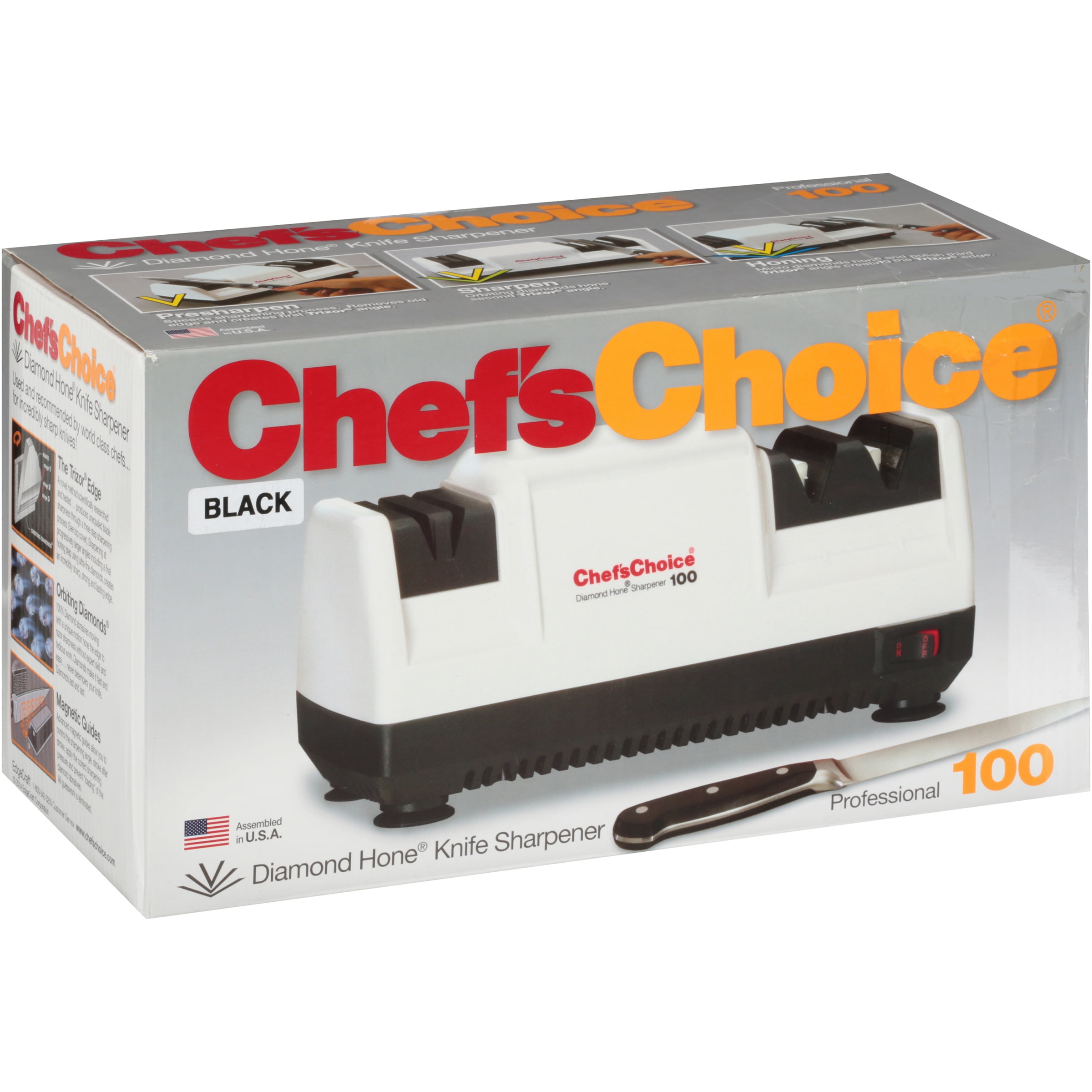 Chef's Choice 478 Diamond Hone Knife Sharpener - Black