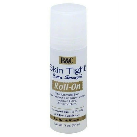 B & C Skin Tight Roll On, Extra Strength, For Men & Women 3 Oz