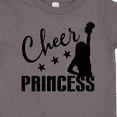 thumbnail image 4 of Inktastic Cheer Princess Cheerleading Girls Toddler T-Shirt, 4 of 5