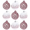 thumbnail image 1 of 9pcs Creative Christmas Tree Ball Pendants Shiny Christmas Tree Ball Pendants, 1 of 9
