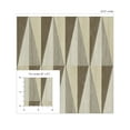 thumbnail image 7 of Harry & Grace Cafe Pieced Diamonds Peel and Stick Wallpaper - 20.5 in. W. x 18 ft. L. Roll, 7 of 7