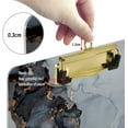 thumbnail image 3 of FMSHPON Black Grey Marble Clipboard Hardboard Wood Nursing Clip Board and Pull for Standard A4 Letter 13x9 inches, 3 of 7