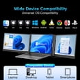 thumbnail image 3 of Monitor portátil IPS FHD Blackview DCM8 de 15,6" con doble pantalla, 3 of 8