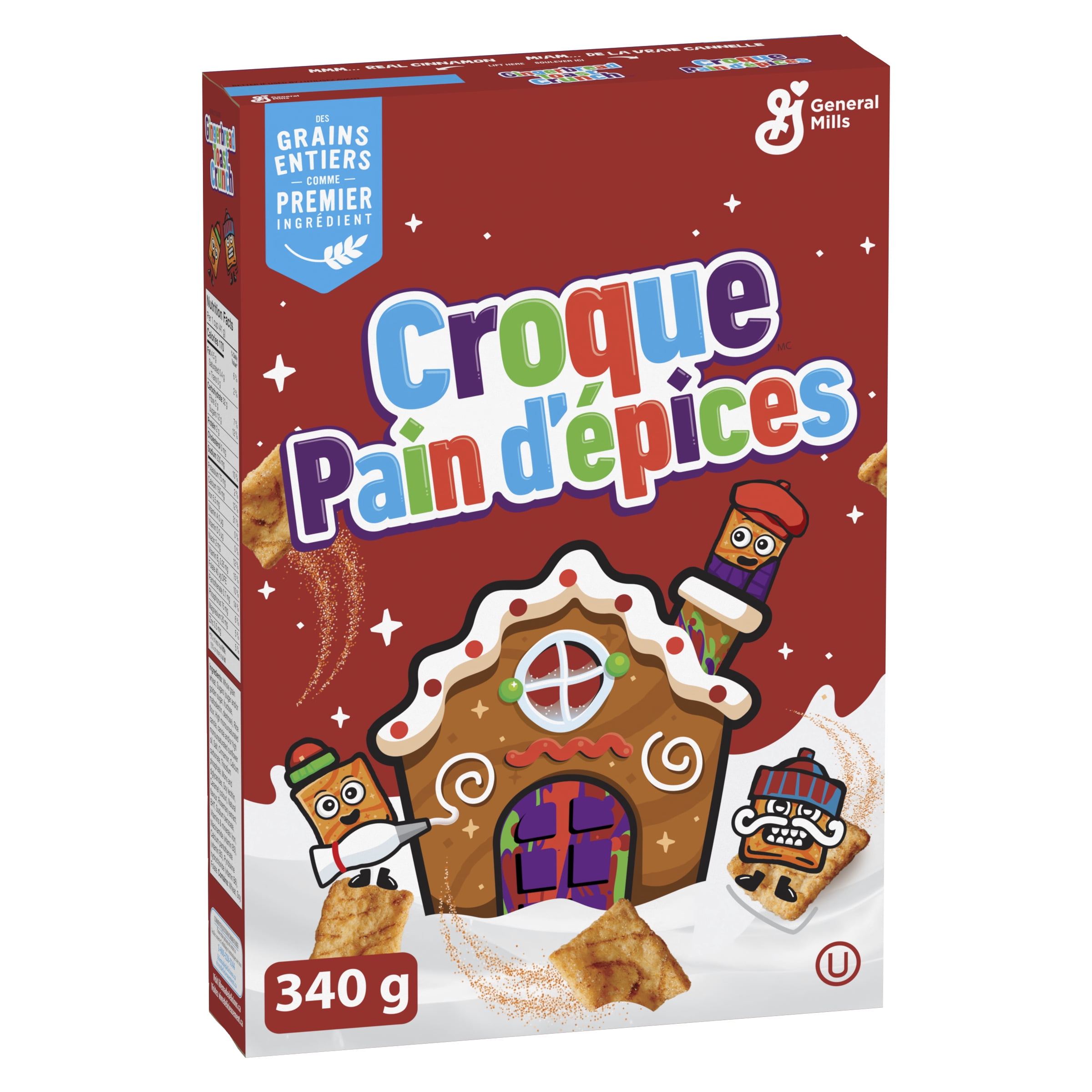 Gingerbread Toast Crunch Cereal, 340g