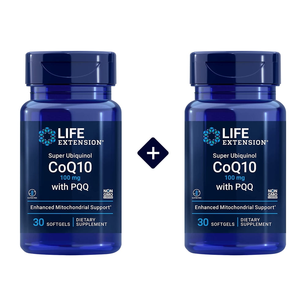 Life Extension Super Ubiquinol CoQ10 with Enhanced Mitochondrial