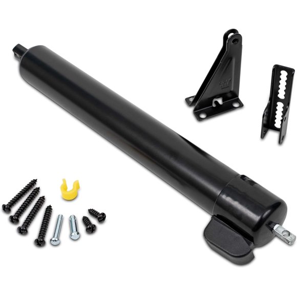 Heavy Pneumatic Touch-N-Hold Storm and Screen Door Closer for Wood Aluminum and Vinyl Doors Silent and Smooth Closing .;