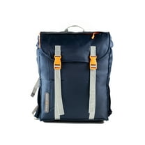 Mimish Sleep-N-Pack, 37F Kid's Sleeping Bag & Backpack, Navy/Green