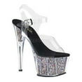 thumbnail image 2 of Women's Pleaser Adore 708CG Ankle Strap Sandal, 2 of 5