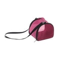 thumbnail image 1 of Bolso portador de hámster transportista de viajes bolso de transporte de bolso al aire libre ajustable Rosa, 1 of 8