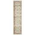 thumbnail image 2 of Oriental Weavers Sumter Washable Area Rug - SUM03 - 2' x 8' - in Ivory/ Rust - Vintage Inspired, Non-Slip, Stain Resitant, Ultra Low Pile, Entryway, Hallway Runner Rug, 2 of 3