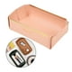 thumbnail image 5 of Bandeja de tocador de escritorio, almacenamiento para el hogar, sala de estar, cajón, llave, teléfono, billetera, caja, estuche Rosado, 5 of 9