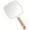 white, variant on Hand Held Mirror With Handle For Makeup,Small Cute Wood Hand Mirror-Square - blue