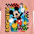 thumbnail image 3 of Disney - Mickey 90s Nostalgia - Toddler & Youth Girls Short Sleeve Graphic T-Shirt, 3 of 5