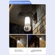 thumbnail image 4 of Cámara con Bombilla de 3 MP Bombilla y Cámara de 360° Cámara de Vigilancia de Seguridad con Conversación Bidireccional Wifi 2 en 1 No Se Requiere Cableado para Interiores B, 4 of 8