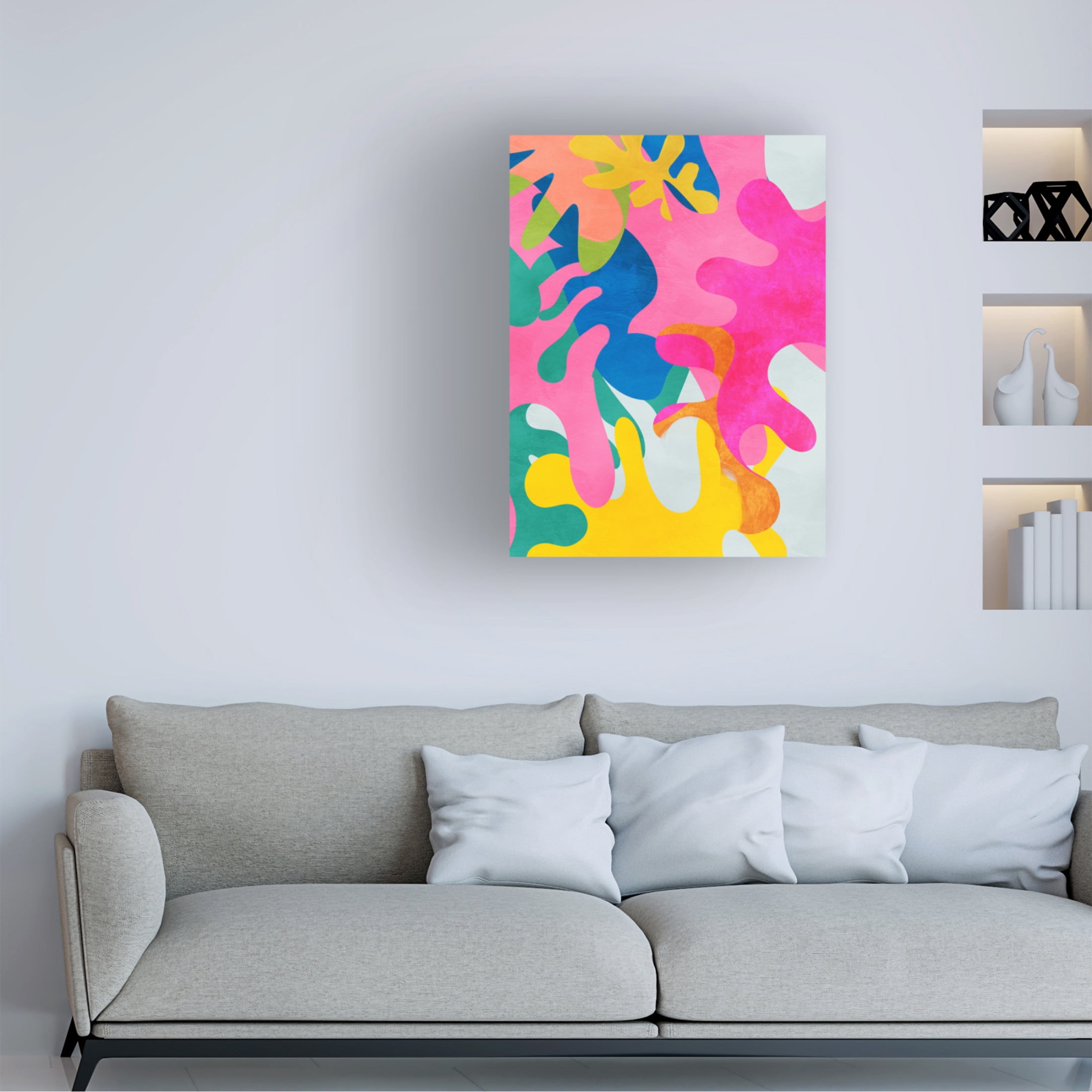 Trademark Fine Art Ana Rut Bre Matisse inspired cut out Canvas Wall Art