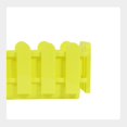 thumbnail image 2 of Mini Flower Box Fence Design Plastic Flower Pot Bonsai Desktop Ornament（Yellow）, 2 of 5