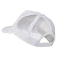 thumbnail image 3 of Youth Italy Flag Embroidered Foam Mesh Back Cap - White OSFM, 3 of 5