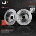 thumbnail image 3 of A-Premium Front Disc Brake Rotors Set Compatible with Hyundai Azera 2012-2017, Nexo 2019-2021, Sonata 2015-2019, Tucson 2015-2017 & Kia Cadenza 2014-2016, Optima 2011-2019, Sportage 2017-2021, 3 of 8
