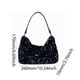 thumbnail image 2 of Bolso De Noche Brillante Mujer Elegante Hombro Lentejuelas Mujer Citas Negro, 2 of 7