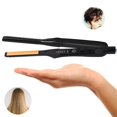 thumbnail image 3 of Professional Mini Hair Straightener Curler 2 In 1 Flat Iron Small Thin Plate Men women Short,Long Hair Straightening Curling Styling Tools Orange, 3 of 5