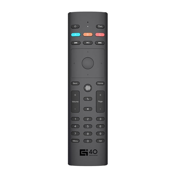 2.4G Air Mouse para TV Box G40S Remoto Voz Ratón Aire Inalámbrico PC Proyector STB