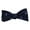 Anchor Blue on Navy - Woven Silk, variant on Turtle Bow Tie - Green on Pink, Woven Silk, Adult Tie Yourself Bow Tie