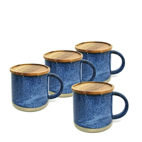 BIA S/4 Reactive Mugs with Lid, Blue