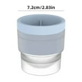thumbnail image 6 of ZenCart 4Pcs Ice Hockey Mold with Lids Easy Release Sphere Ice Cube Maker Stackable Non-stick Puck Mold for Whiskey Cocktails Bourbon, 6 of 8