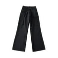 thumbnail image 2 of Kmdttou Women Wide Leg Low-rise Baggy Three-dimensional Cargo Pants With Large Pockets, 2 of 5