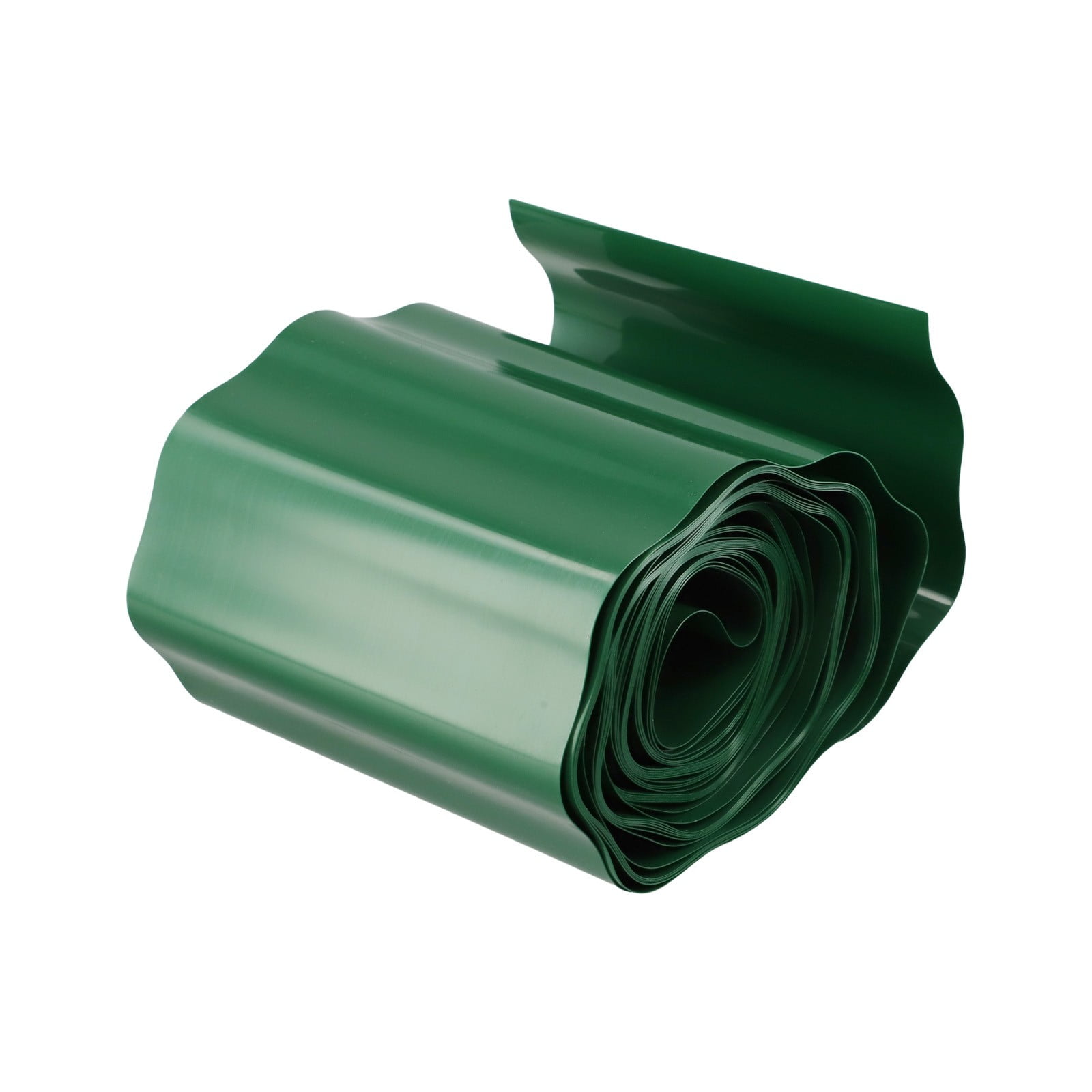CHENGSI for Flexible Lawn Edging Border Fence 9M Roll Garden Grass Edge Path Divider Waterproof Plastic Barrier for Flower Beds Landscaping Green 15cm Height