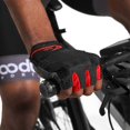 thumbnail image 5 of Non-slip Half Finger Gloves With Wrist Wrap Support Padded Fitness Short Open Finger, 5 of 5