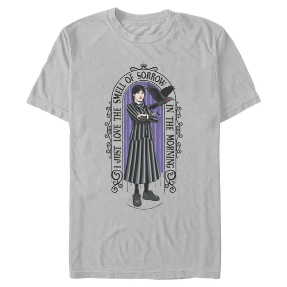 Mens Wednesday Love the Smell of Sorrow T Shirt