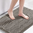 thumbnail image 1 of Alfombra de baño H.VERSAILTEX, lujosa, de chenilla, antideslizante, para baño, 1 of 6