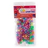 Go Create Assorted Glitter Alphabet Beads, 160-Pack Rainbow ABC Beads