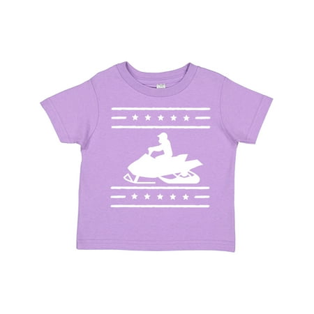 

Inktastic Snowmobile Gift Silhouette Gift Toddler Boy or Toddler Girl T-Shirt