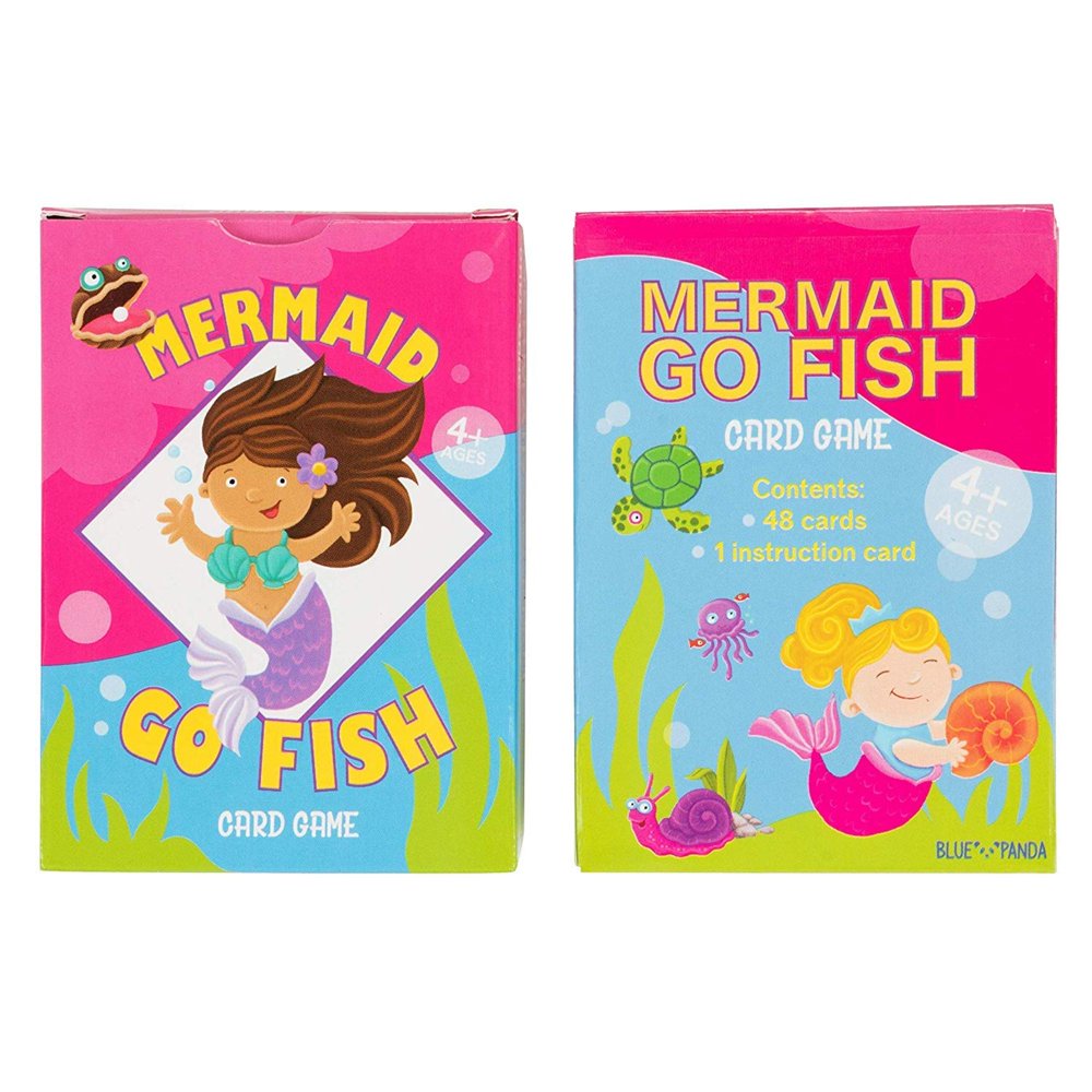 Go Fish Card Game 4 Decks of 48 Cards Each, Classic Card Games for