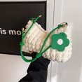 thumbnail image 4 of Bolso casual coreano de moda de gran capacidad plisado, nuevo estilo de primavera 2025, bolso bandolera estilo occidental, bolso tipo dumpling, bolso de mujer, 4 of 5